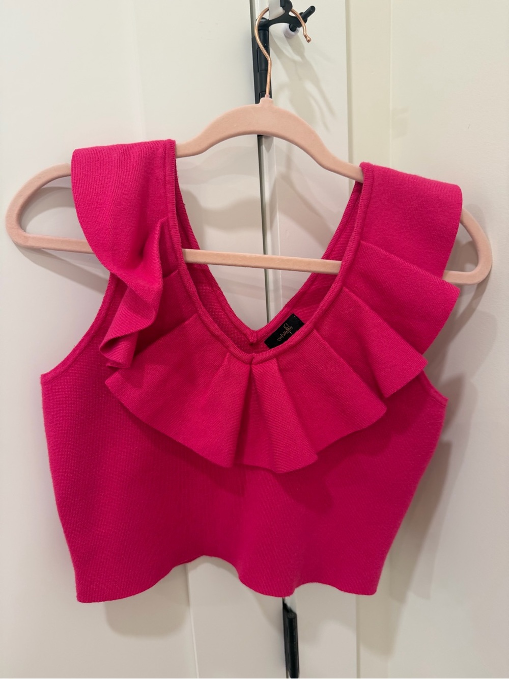 Ruffled Set in Hot Pink